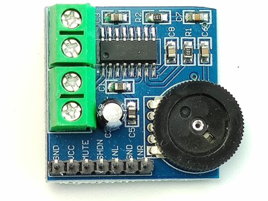 Audio Amplifier Module PAM8403 with volume knob