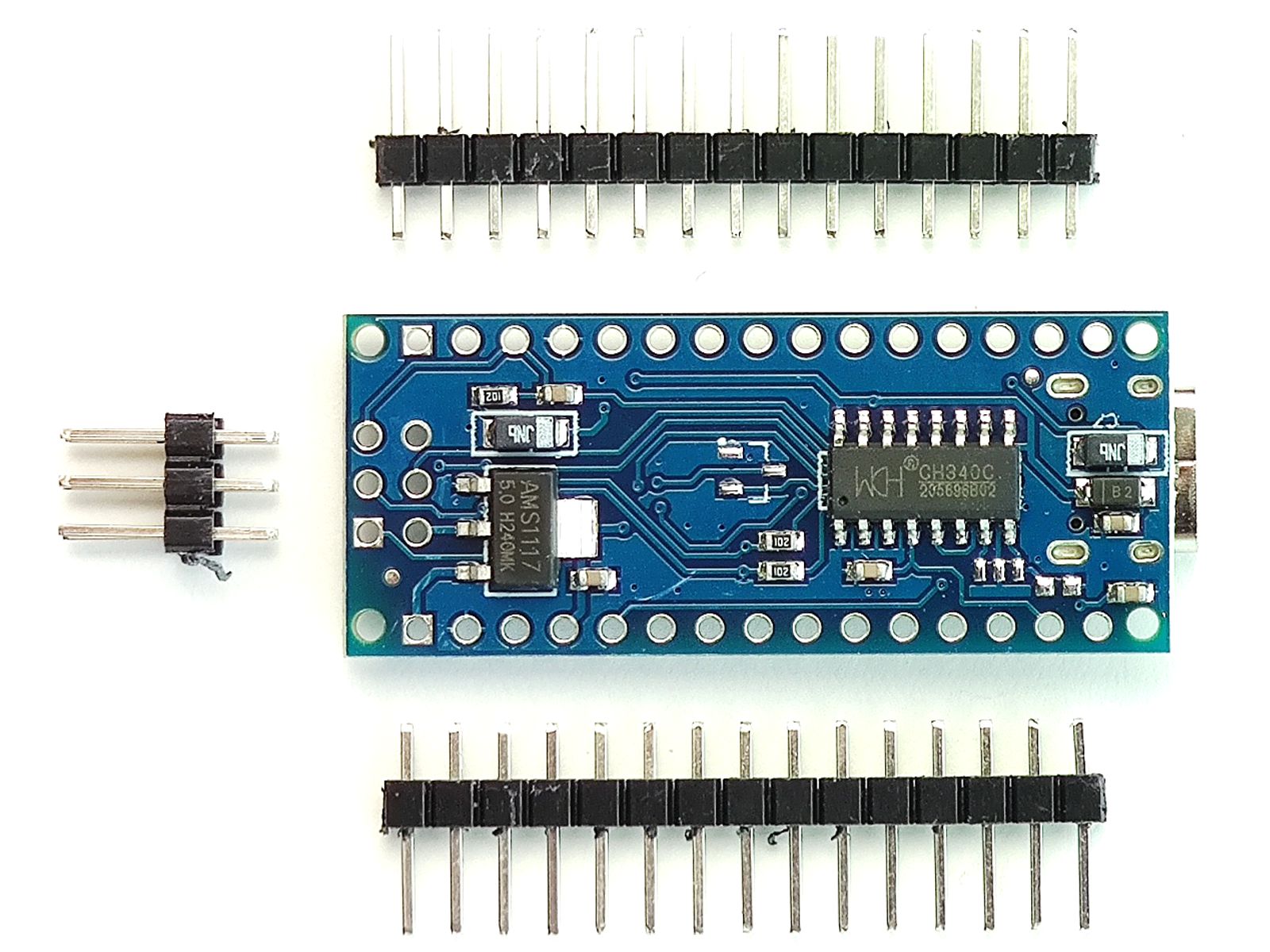 NANO V3 module Atmega328P + CH340 – USB-C port (100% compatible with Arduino) 6