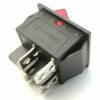 rocker switch 2-phase 20a red 2