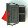 rocker switch 2-phase 20a red 4