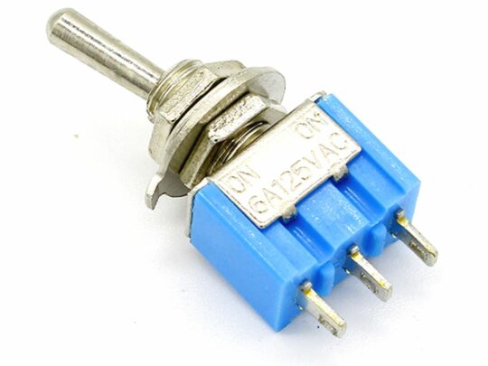 Toggle Switch 2 position ON-ON 5A 125VAC