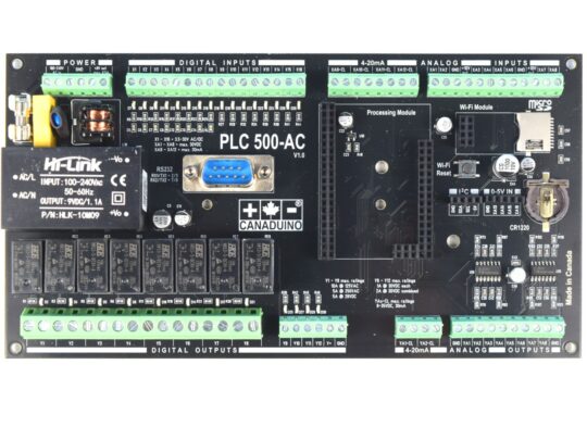 Arduino compatible industrial PLC 500