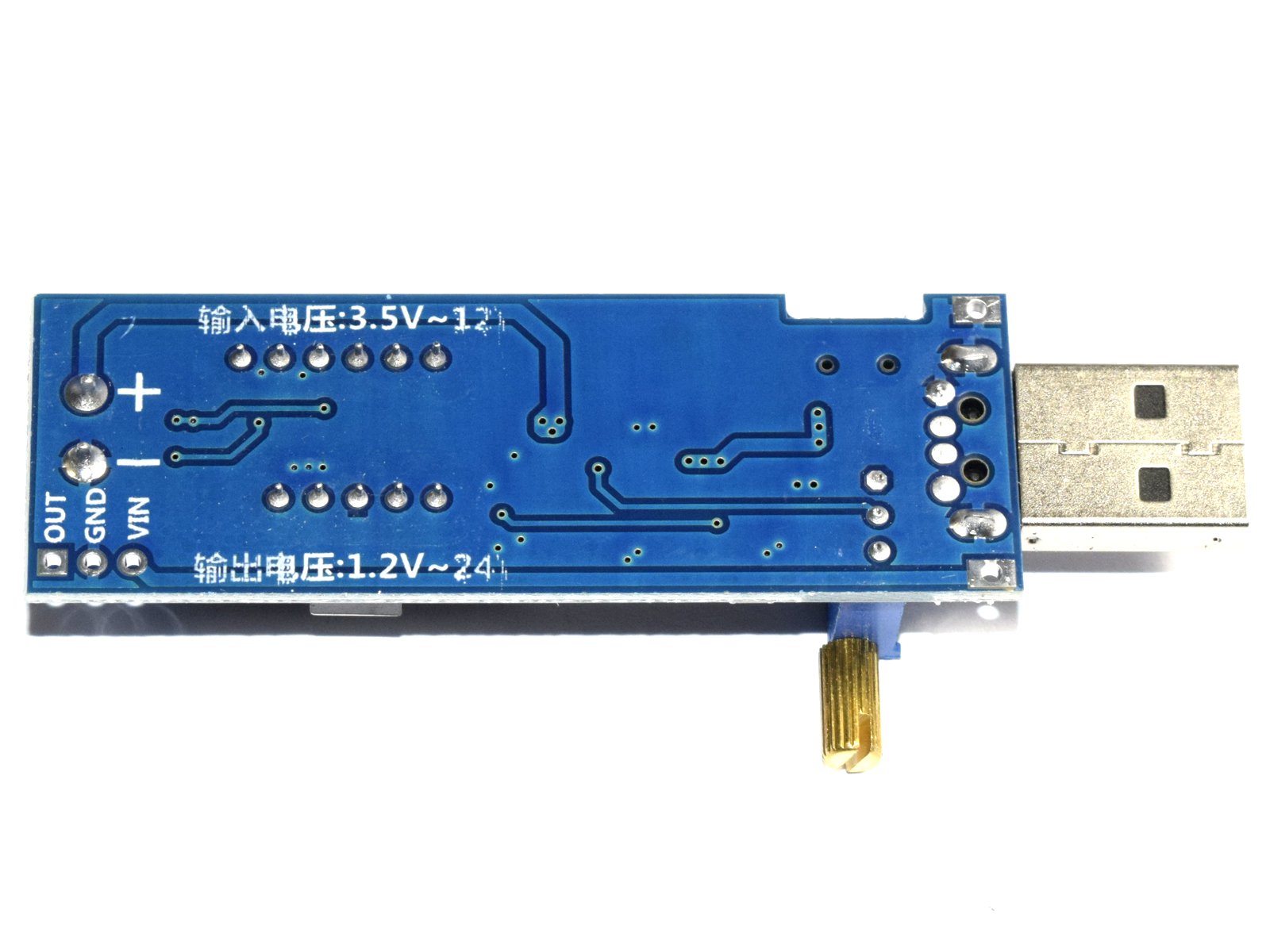 USB DC-DC boost converter with display 1