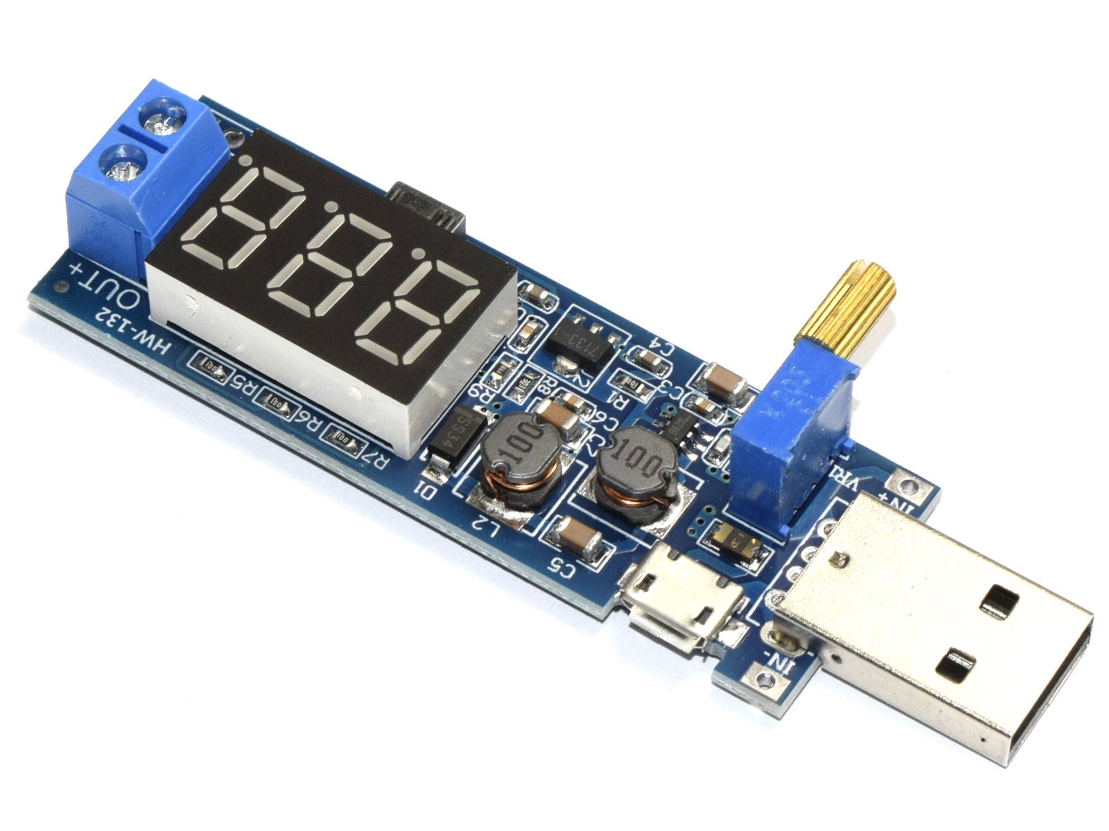 USB DC-DC boost converter with display 3