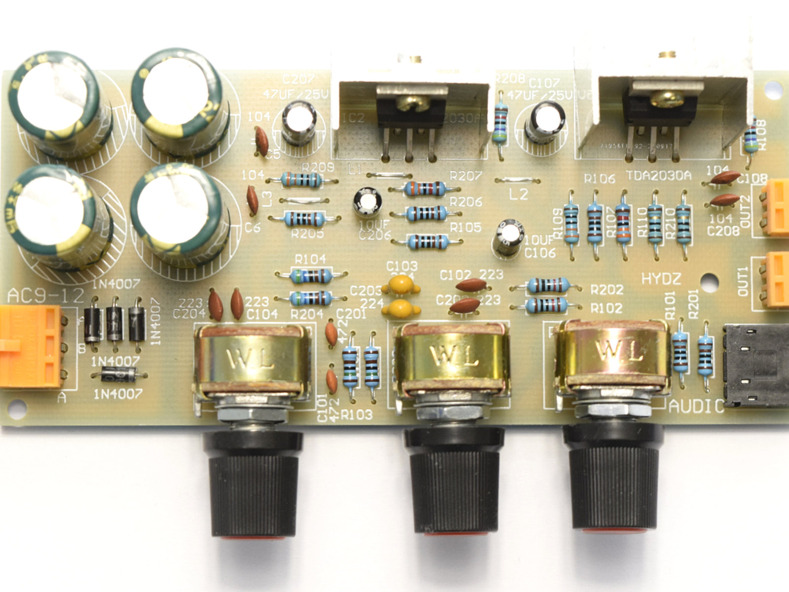 26789 dual TDA2030 amplifier DIY kit 6