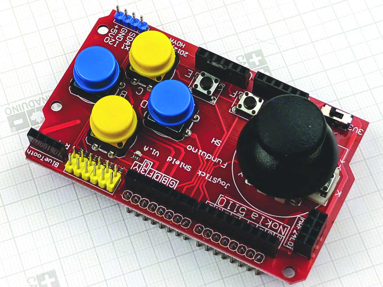 gamepad for Arduino UNO with joystick and buttons 2