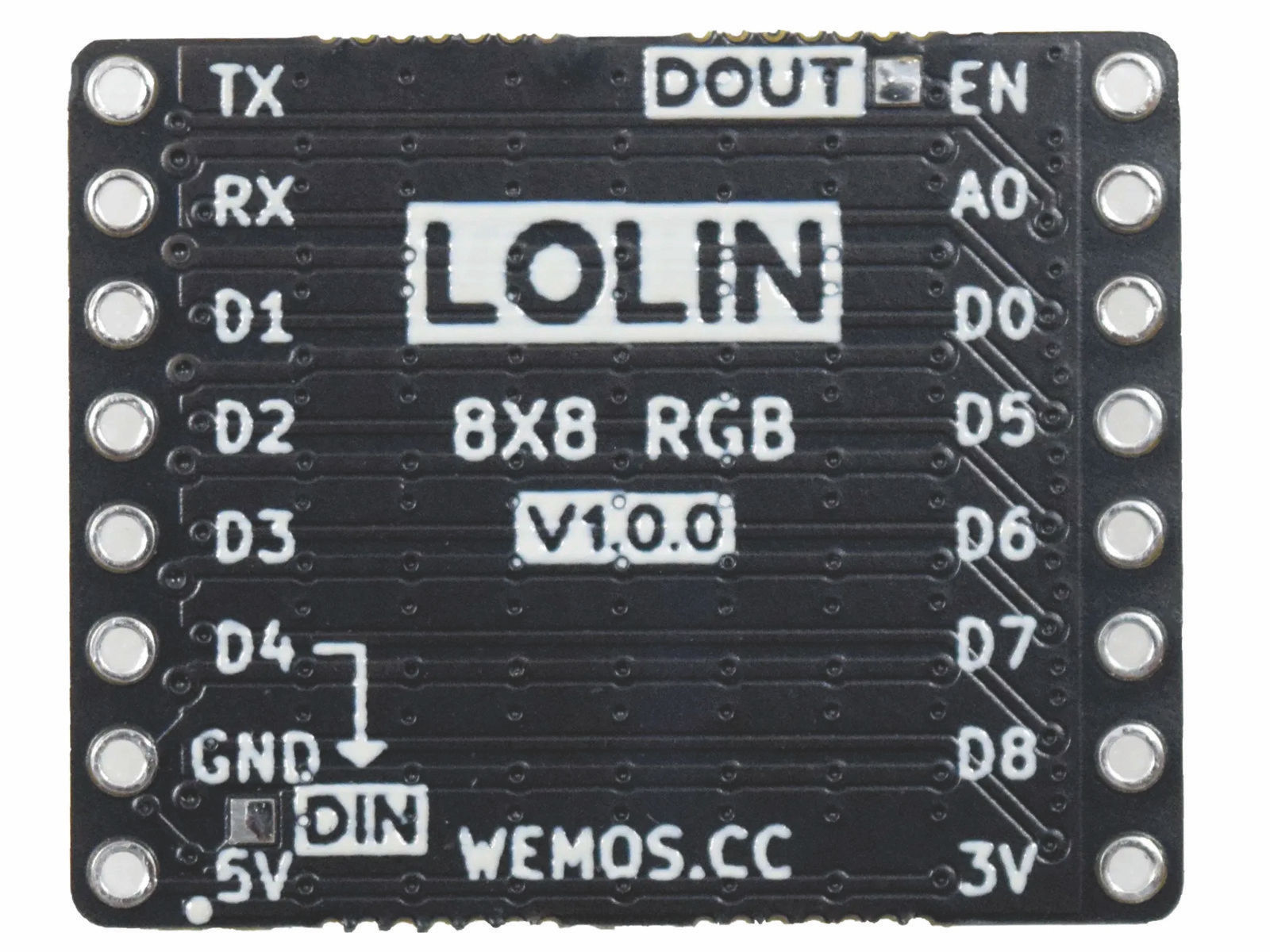 26869 D1 Mini 8×8 RGB LED matrix 1